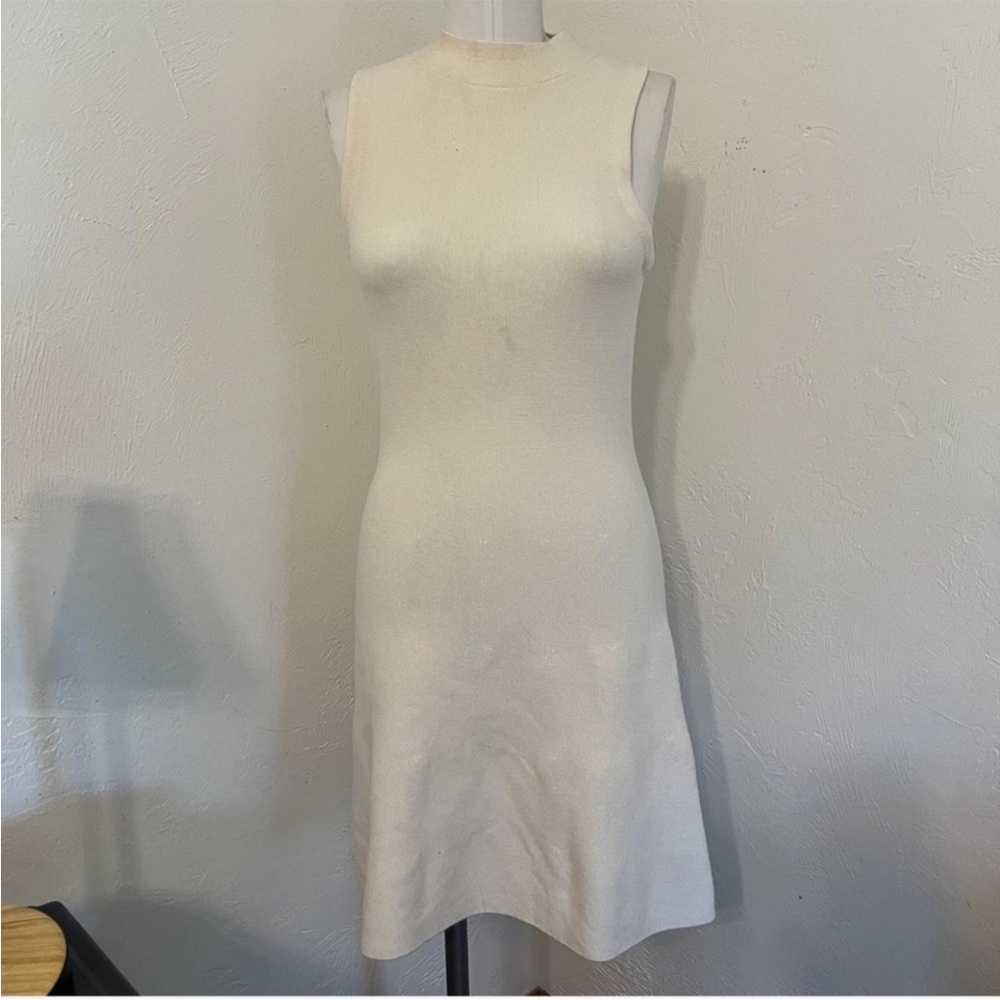 Theory Mock Neck Dress